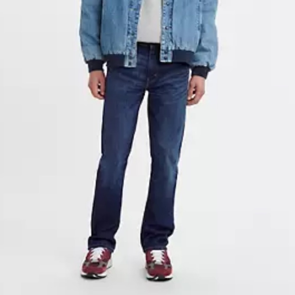 Levi's Dark Blue Straight-Leg Jeans